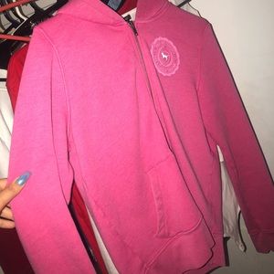 PINK zip up jacket 🌬